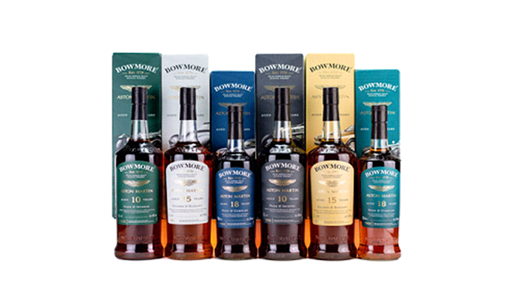 Win this Bowmore & Aston Martin collector's set: first six-bottle release worth £700!