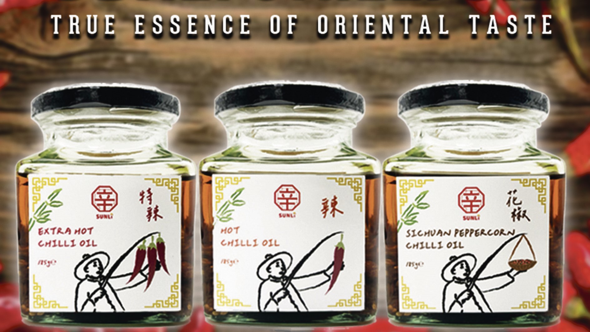 Win one of three sets of SunLi chilli products Worth over £50